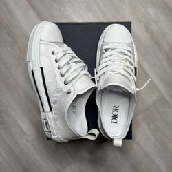 White Dior Sneakers 