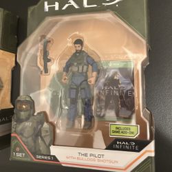 Halo Pilot Figure$15
