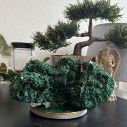 Raw Unpolished Malachite Mineral $180 (Crystals)