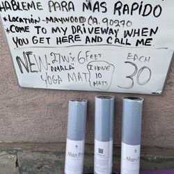 Yoga Mats Tapete De Yoga $30 each.