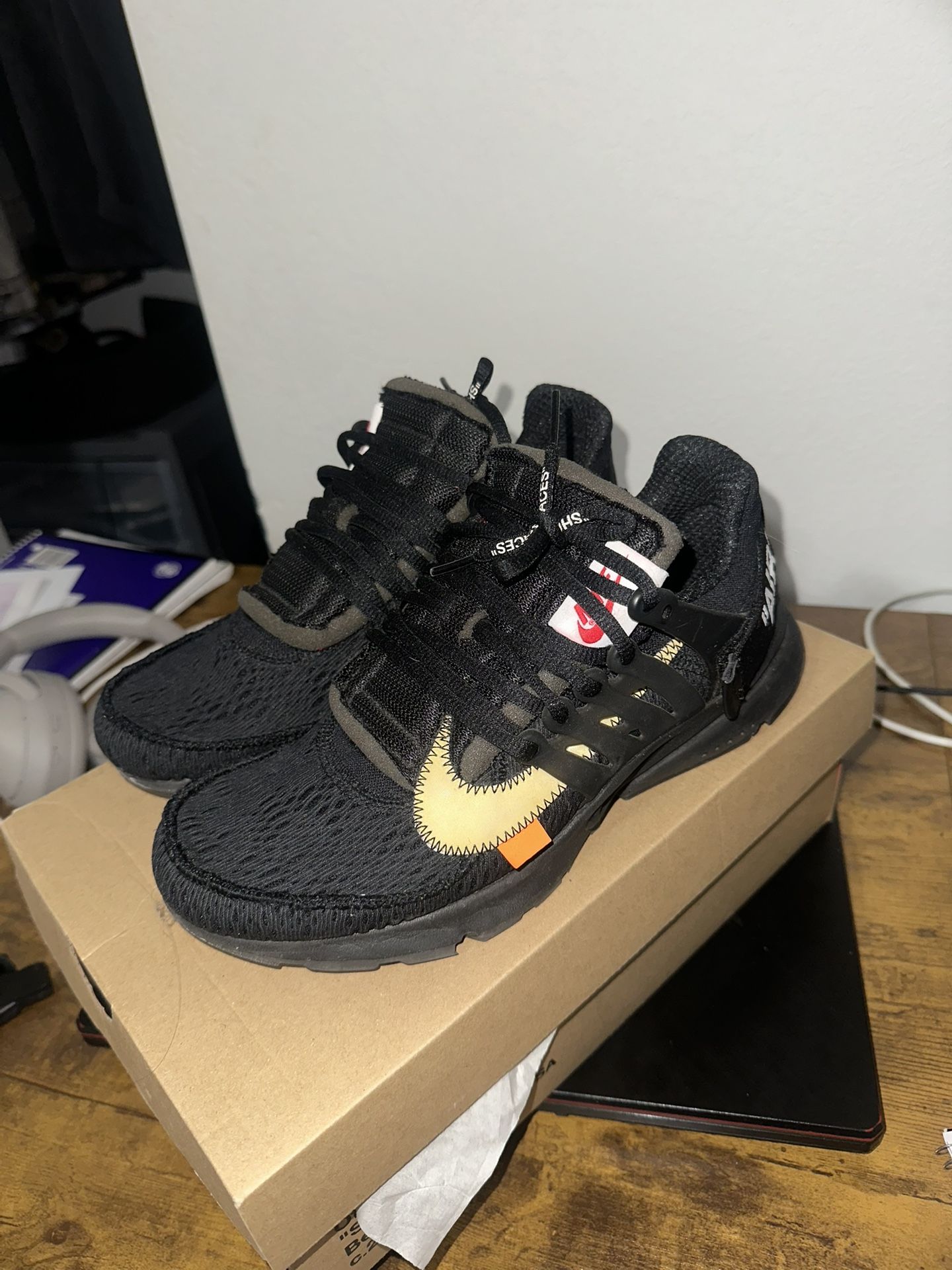 Off White Nike Prestos Size 7 Mens