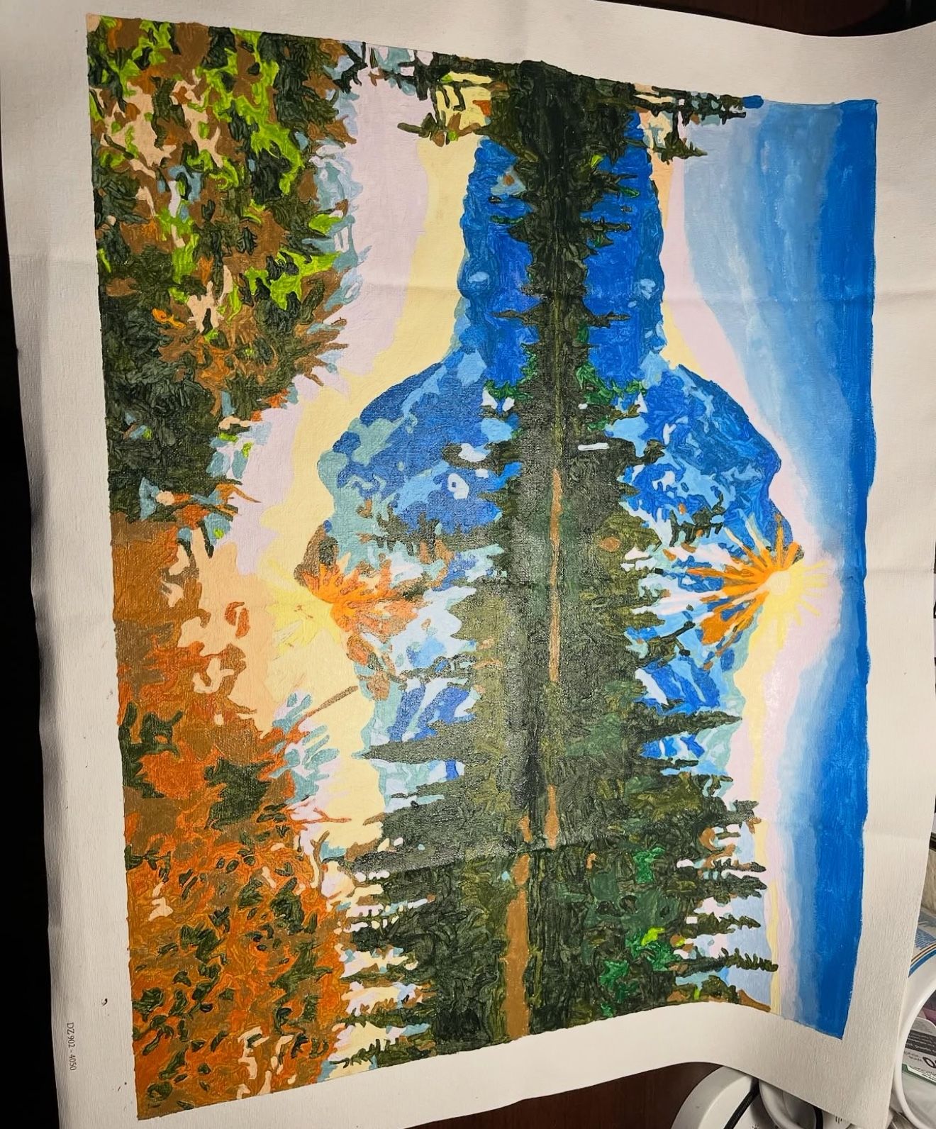 The Mountain And It’s Reflection