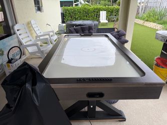 Outside Air hockey table