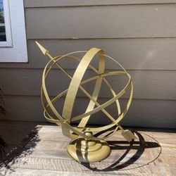 Armillary Decorative Metal Sculpture Art