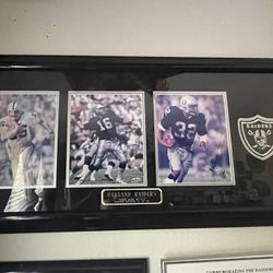 Raiders MVP  Autographed Photos 