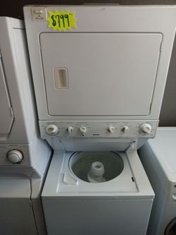 Kenmore gas stackable washer and dryer and REPAIRS