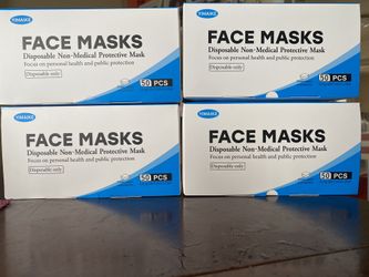 Dosposable Protective Mask $20/4 boxes