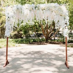 Wedding Arch - Roses, Hydrangeas, Wisteria