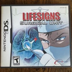 Lifesigns Surgical Units for Nintendo DS