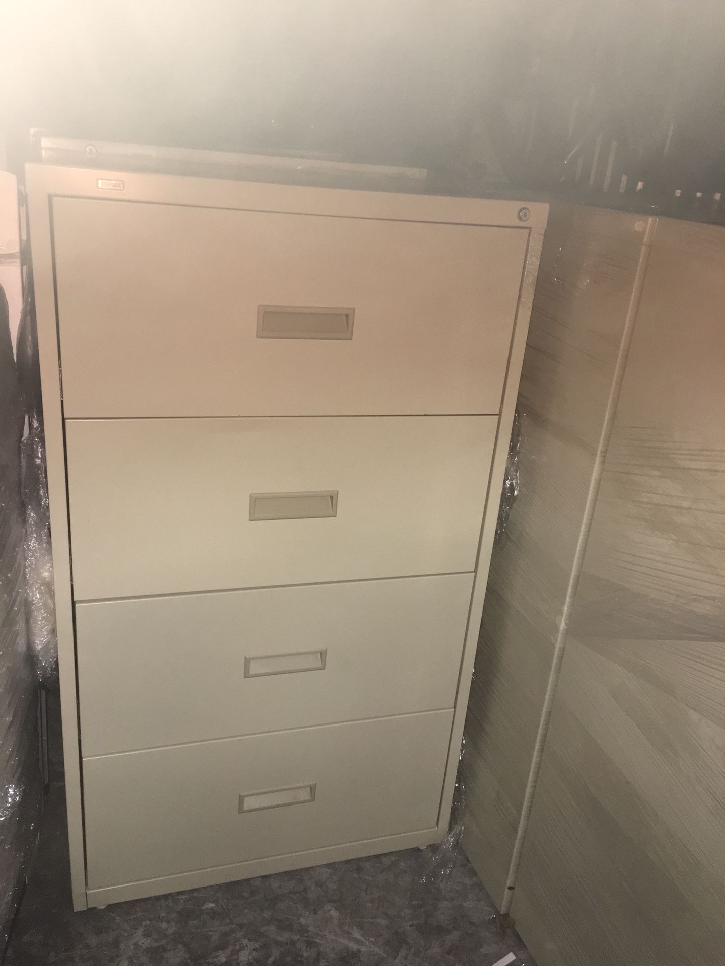 Lateral file cabinet