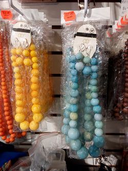 Necklace And Earrings 