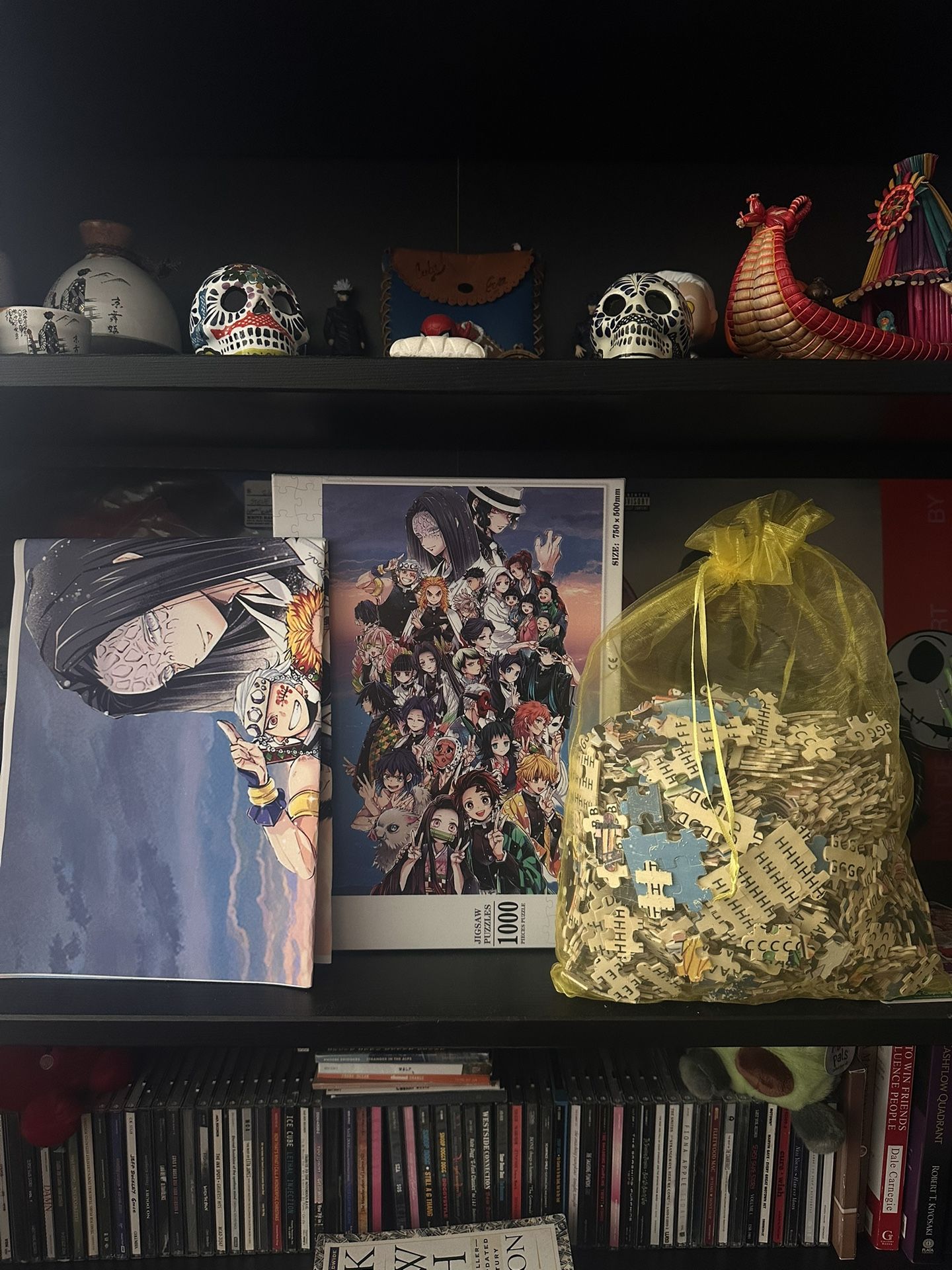 ✨Demon Slayer 1000-Piece Puzzle w/ Poster + Storage Bag ✨