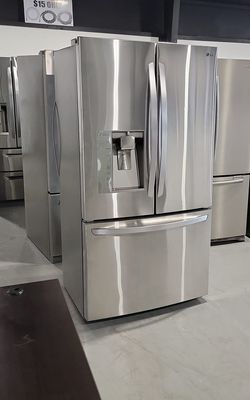 LG 3-Door Stainless Steel Fridge
