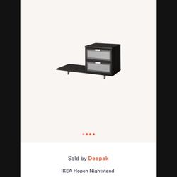 IKEA NIGHTSTAND 