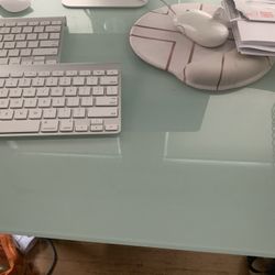 Glass Desk 