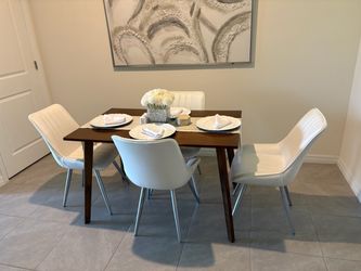 Dinning table and chairs