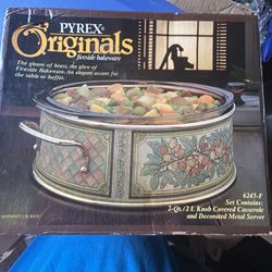 Pyrex Original Vintage 