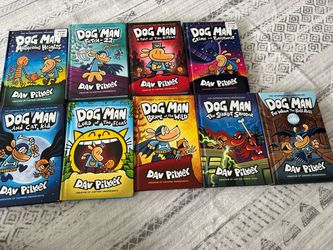 Dog Man books (9 books )
