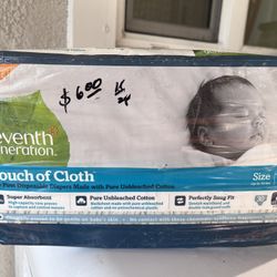 3 packs of newborn diapers