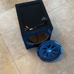 Kicker Sub, Box, And New Amplifier