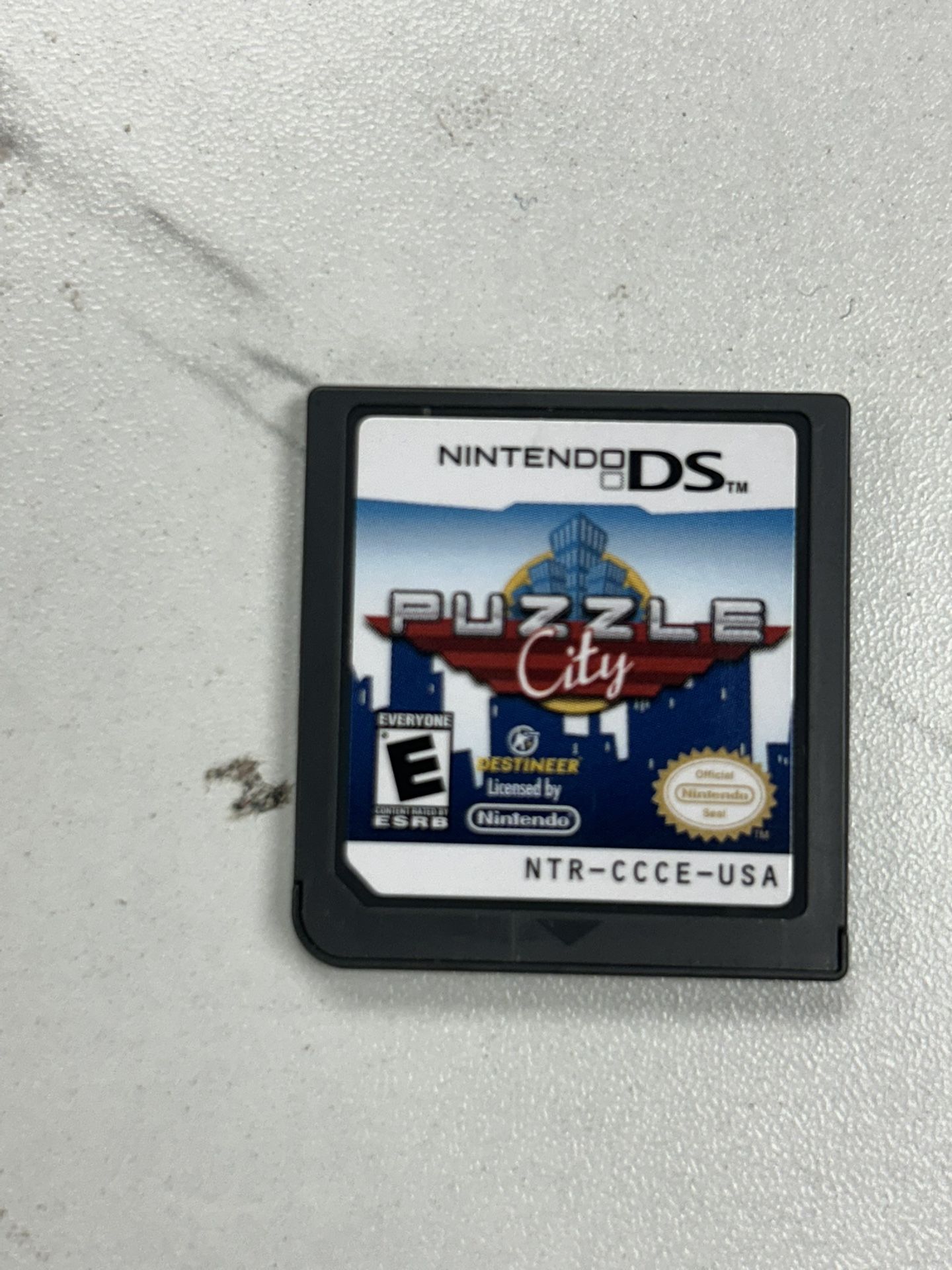 Nintendo DS Puzzle City Game Cartridge – Tested & Working