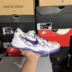 Kobe 8 Protro Court Purple size 10 VNDS