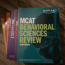 MCAT Tenth Edition Books