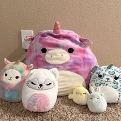Lot Of Squishmallows