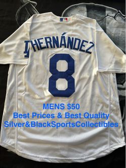 LOS ANGELES DODGERS KIKE HERNANDEZ STITCHED JERSEY SMALL UP TO 2XL
