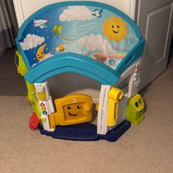 Fisher-Price Baby & Toddler Toy Laugh & Learn Smart Learning Home Playhouse with Lights Sounds & Activities for Infants Ages 6+ Months