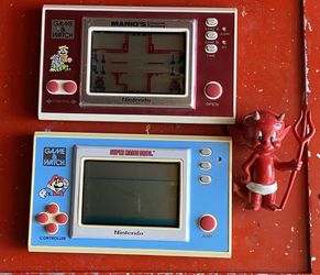 2 Nintendo 1988 Game And Watch