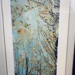 "Abstracted Trees" Artist Signed Print w/COA
