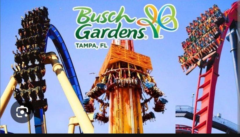 Bush Gardens Single Day Passes $50 Each
