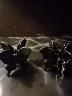 NICE BUTTERFLY CANDLESTICK HOLDERS
