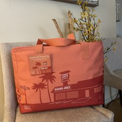 Trader Joe’s Large 8 Gallon Peach Insulated Bag