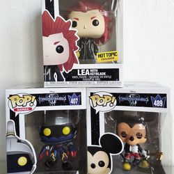 Funko Pop Disney Kingdom Hearts Set