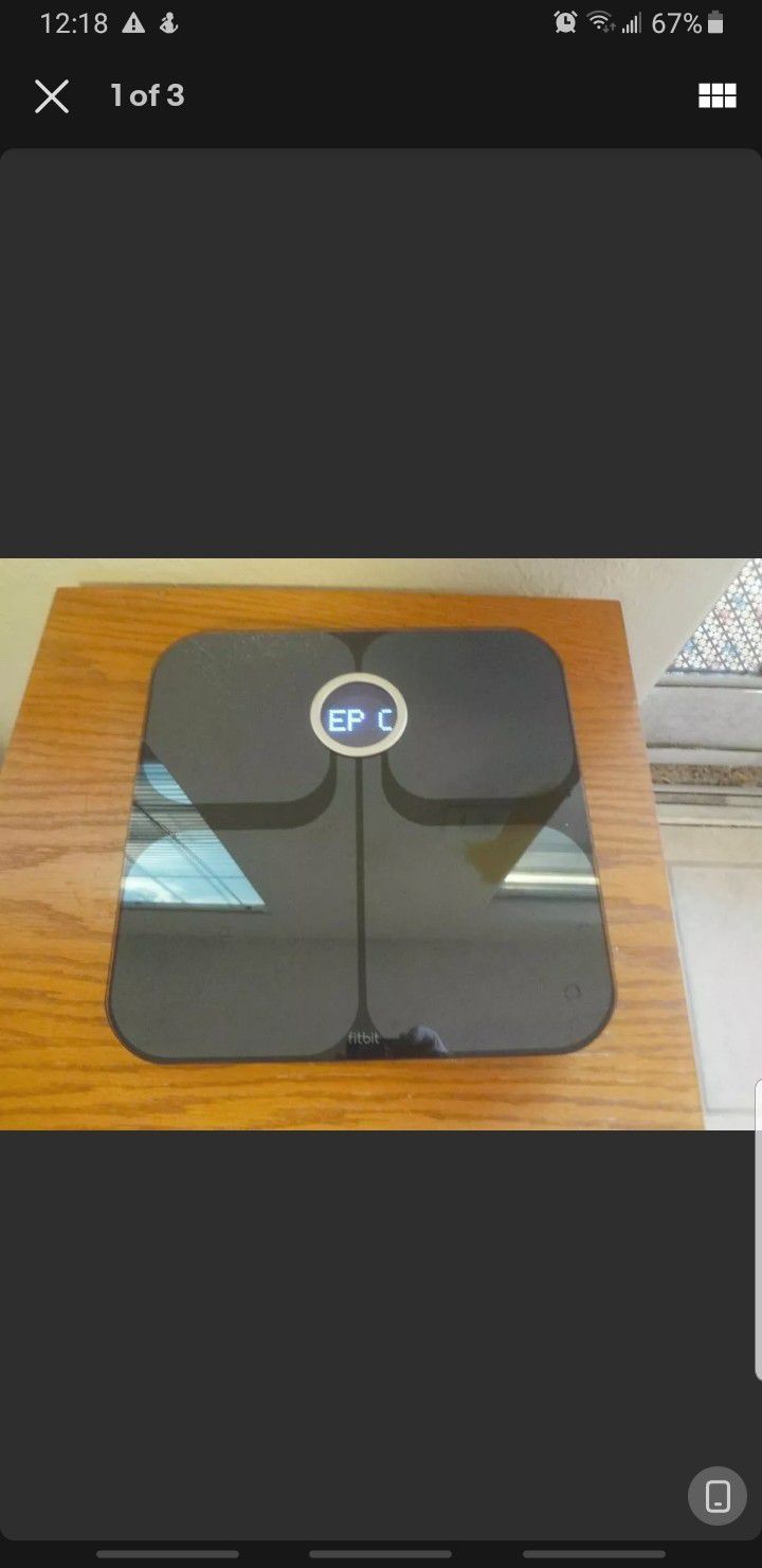 Wifi Smart Scale FITBIT ARIA 2, All Working, Cover Gone