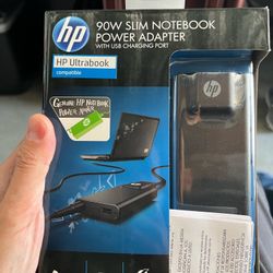 New! HP Slim Notebook Power Adapter 90W