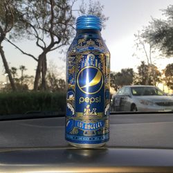 Pepsi 2022 Super Bowl LVI Aluminum 16 OZ Los Angeles Limited Edition NFL 56