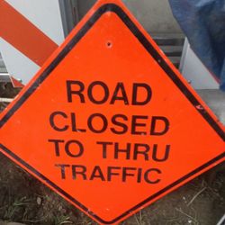 Road Construction Sign