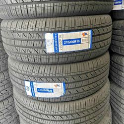 215/60/16 New Set Of Tires 