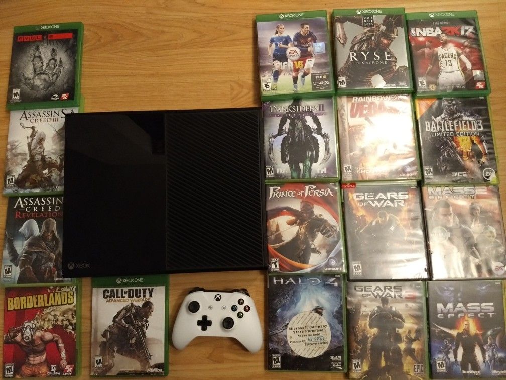 Xbox one - 34 games - Controller -