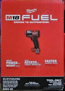 Milwaukee M18 Fuel 3/8" Impact Wrench