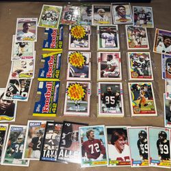 Vintage Football Card Lot 1970’s - 1990’s