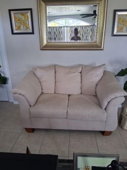 Sofa, love Seat, chair from city furniture beige color