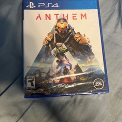 Ps4 Game Anthem