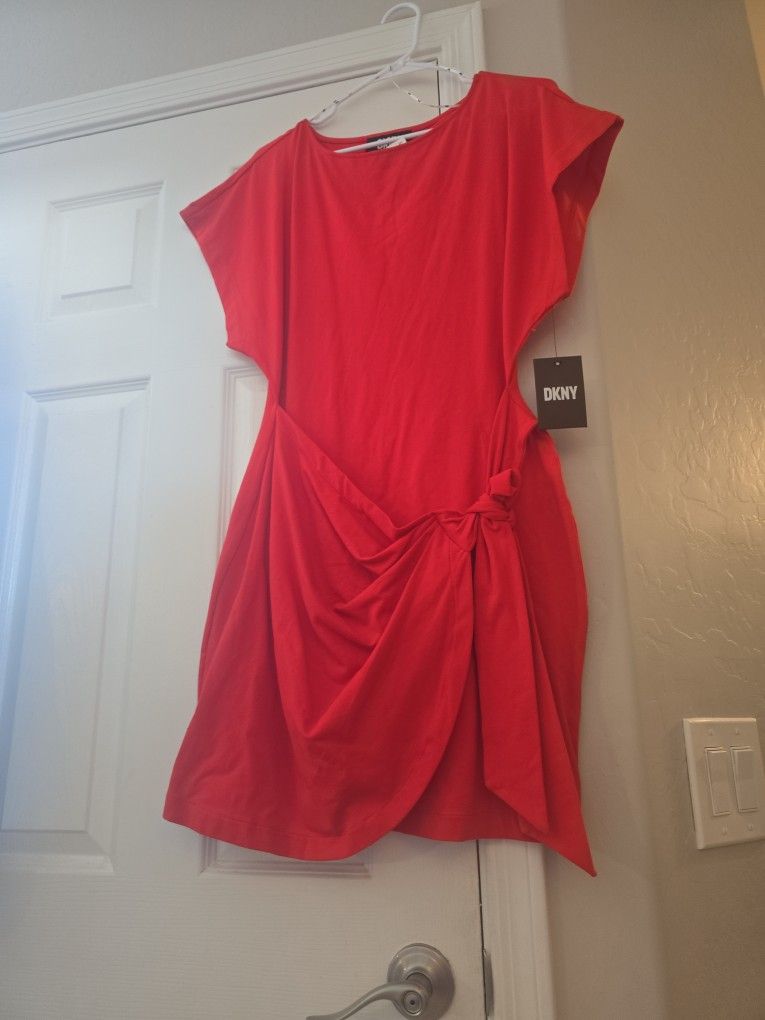 Dkny Red Dress