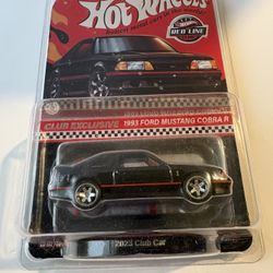 Hot Wheels Red Line CILUB EXCLUSIVE 1993 FORD MUSTANG COBRA R