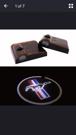 Brand new Mustang car door lights