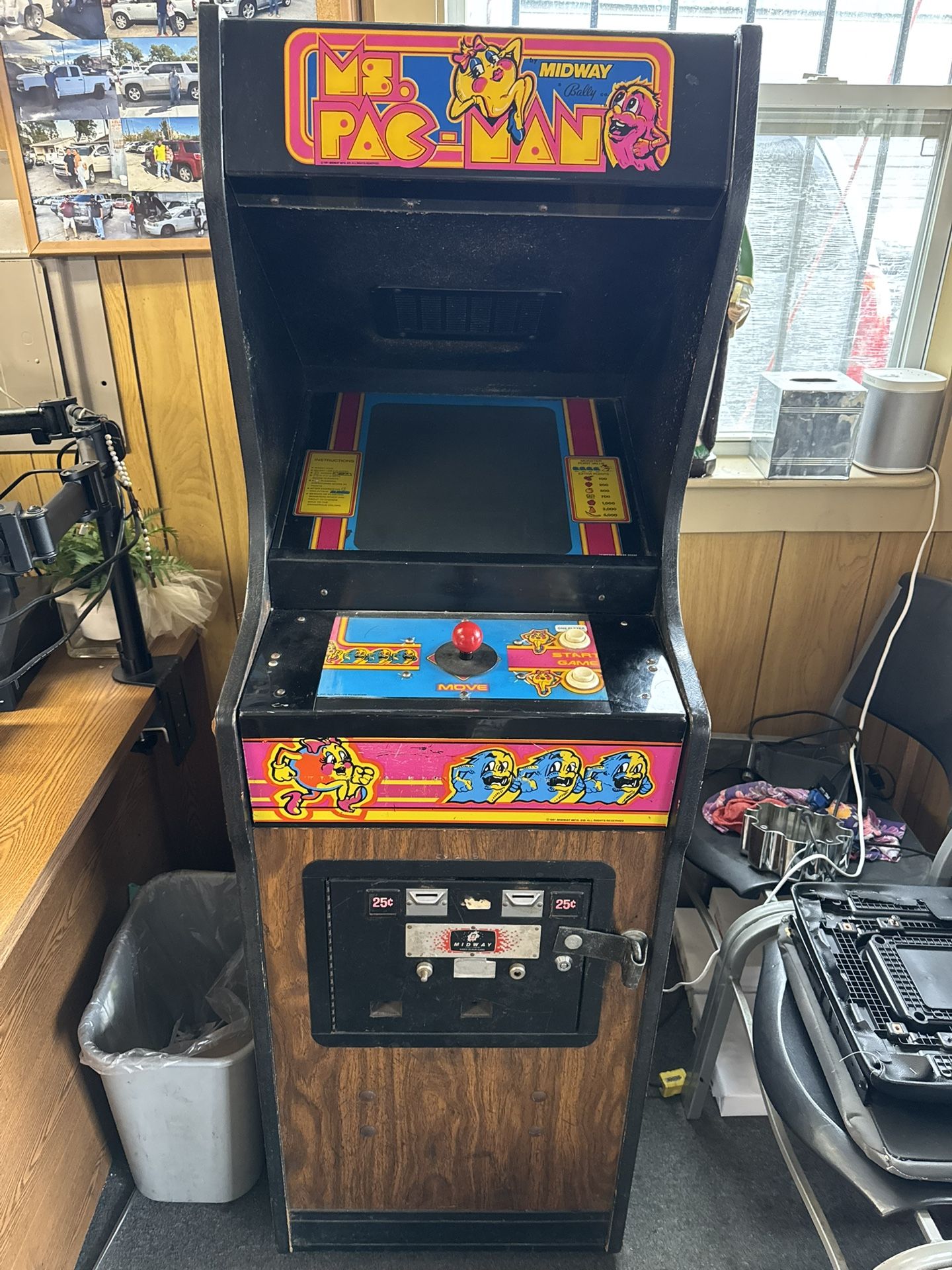 Ms.Pac-Man Original Arcade By Midway